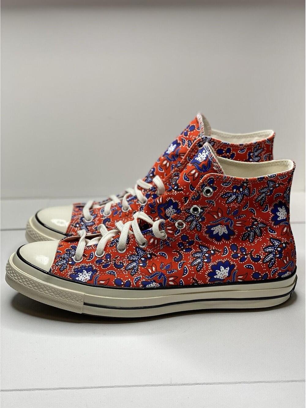 Converse chuck taylor 70 hi ‘paisley- Habenero’ Men’s Size 12
